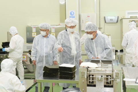 김종식 목포시장, 일본 수출기업 방문해 현장 목소리 청취