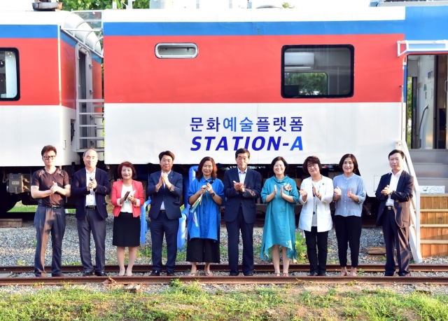 안산시, 고잔역 문화예술플랫폼 ‘Station-A’ 개소식···“기차에서 문화체험”