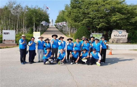 강성종 신한대 총장, 취임 후 첫 행사로 철원 화살머리고지 현장 찾아