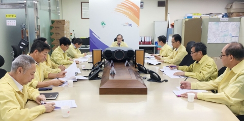 의왕시, 제13호 태풍 ‘링링’ 대비 긴급대책회의 개최