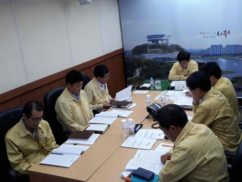 나주시, 태풍 ‘링링’ 24시간 비상체계 돌입