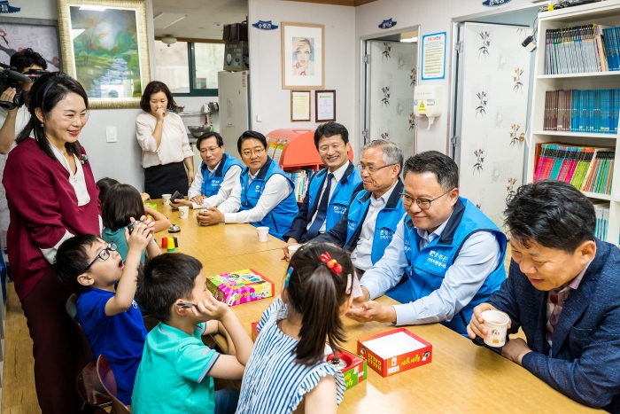 광은리더스클럽, ‘추석맞이 사랑나눔 행사’ 전개 기사의 사진