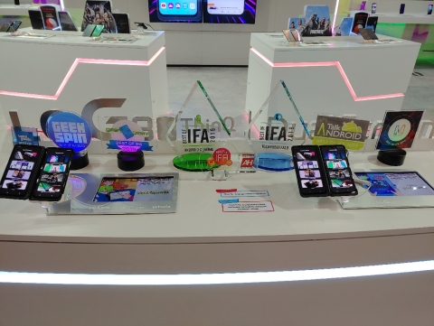‘LG V50S 씽큐·듀얼 스크린’ IFA서 호평 쏟아져
