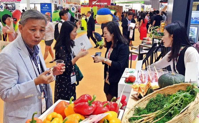 aT, 아시아 최대 ‘홍콩 신선농산물 박람회’ 참가 기사의 사진