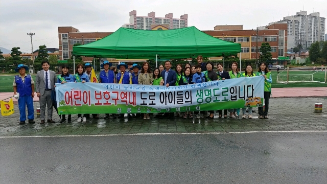 K-water 전남서남권지사, 장흥경찰서와 교통안전 합동캠페인