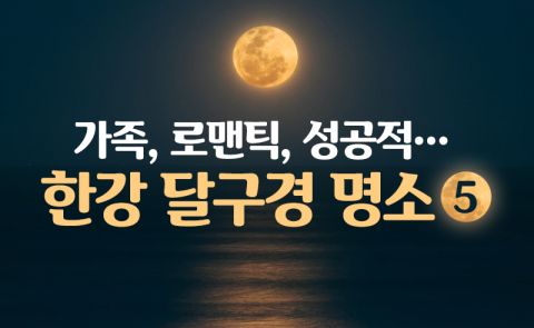 가족, 로맨틱, 성공적···한강 달구경 명소 5