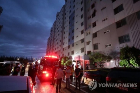 지자체·경찰 아파트화재 피해자 지원(종합)
