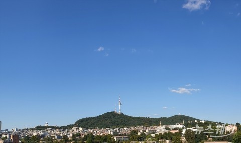 전국 맑고 쾌청한 하늘···일교차 커