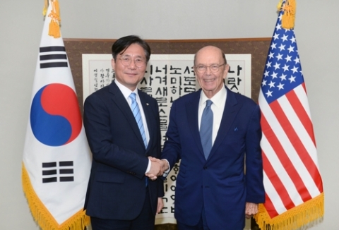 성윤모 장관, 日수출규제 해결 美지지 촉구
