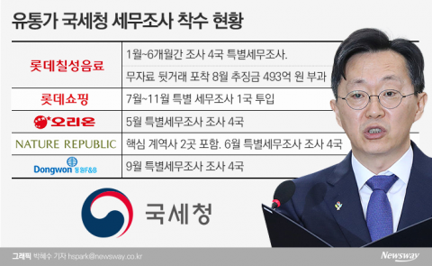 국세청 ‘조사 4국’ 유통업체 덮쳤다