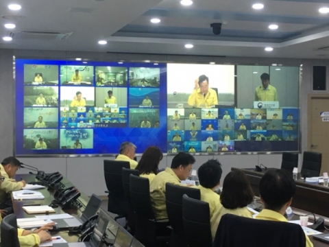 인천시 태풍 `미탁` 대책본부 가동···돼지열병 살처분 현장 긴급점검