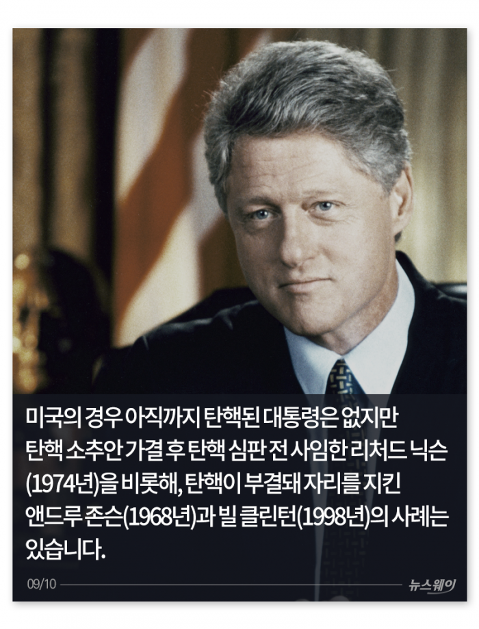‘트럼프는 피할 수 있을까?’ 세계 대통령 탄핵사(史) 기사의 사진