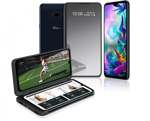 LG전자, ‘V50 씽큐’ 앞세워 日프리미엄폰 시장 재도전