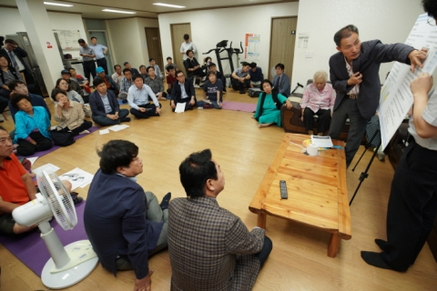 이용범 인천시의회 의장, 상야지구 현장 방문...주민의견 청취