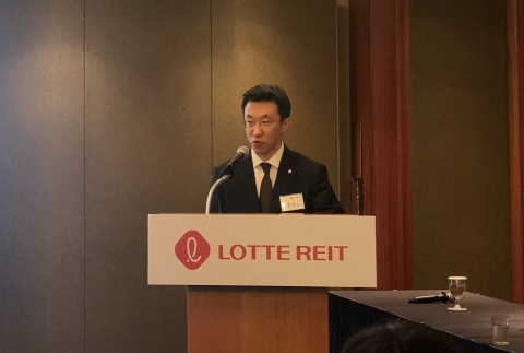 권준영 대표 “롯데리츠, 그룹 역량 총동원···리츠시장 주도할 것”