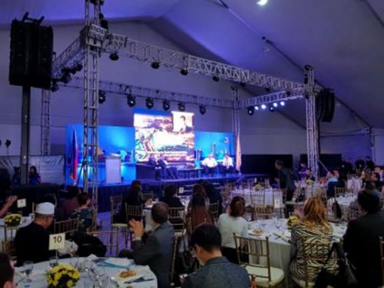 지난해 10월 17일 필리핀 퀘존시에서 열린 세계스마트시티기구 집행위원회 회의 개막식 때 모습