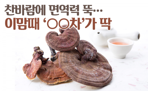 찬바람에 면역력 뚝···이맘때 ‘○○차’가 딱