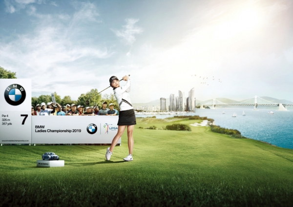 BMW 그룹이 주최하는 최초의 글로벌 여성 골프 대회이자, 한국에서 열리는 유일한 LPGA 정규 투어 대회인 BMW 레이디스 챔피언십에는 한국을 포함, 총 16개국에서 50명의 LPGA 선수들이 참여한다. 사진=BMW 제공