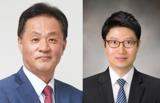 (左) 한희철 교수 (右) 박의호 연구교수
