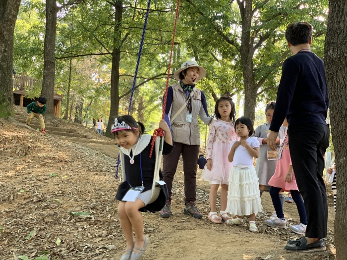 광산구 ‘오감 만족 유아숲 페스티벌’ 성료 기사의 사진