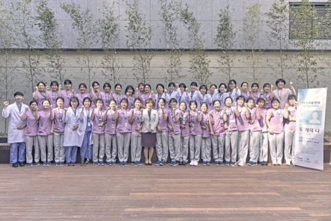 이대서울병원 "미술치료로 환자·직원 스트레스는 ↓, 자존감은 ↑"