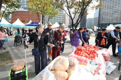 무주반딧불 농·특산물 홍보·판촉행사, 서울시청광장에서 열려