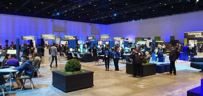 삼성전자는 29일(현지시간) 미국 캘리포니아주 새너제이 컨벤션센터에서 ‘삼성 개발자 콘퍼런스 2019(SDC 19)’를 개최했다. 사진=강길홍 기자