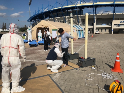 영광군, 재난대응 안전한국훈련 실제처럼 실시