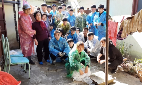 금파공업고등학교 봉사동아리 ‘참사랑’, 소외계층 대상 연탄봉사
