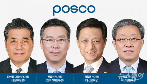 임기 3년차 최정우의 포스코···등기임원 4인방 거취 주목