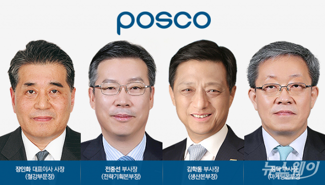 임기 3년차 최정우의 포스코···등기임원 4인방 거취 주목
