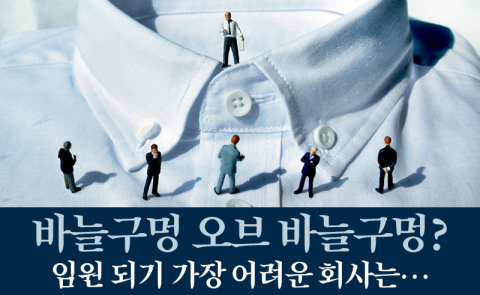 바늘구멍 오브 바늘구멍? 임원 되기 가장 어려운 회사는···
