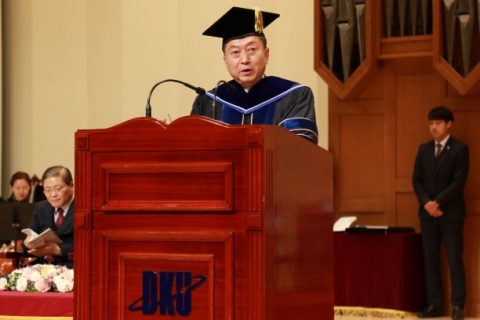 하토야마 유키오 일본 前 총리, 단국대 명예박사 수위