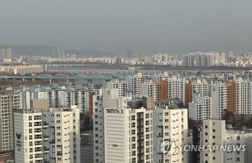 아파트 밀집지역 전경. 사진=연합뉴스 제공