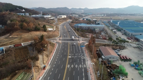 익산 국가식품클러스터 진입도로 13일 개통