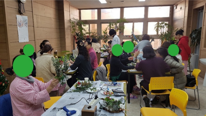 광주다사랑병원, ‘원예치유 프로그램’ 운영 모습