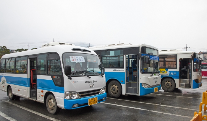 구례군, 군민 교통복지 향상 위한 ‘1,000원 버스’ 운행 기사의 사진