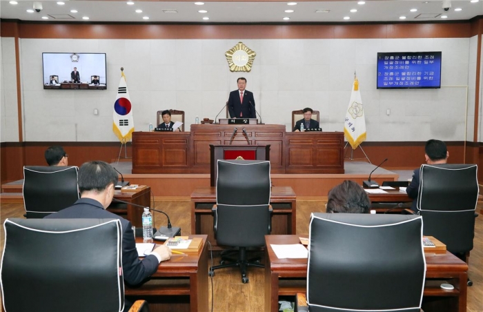 장흥군의회, 제251회 장흥군의회 제2차 정례회 마무리 기사의 사진