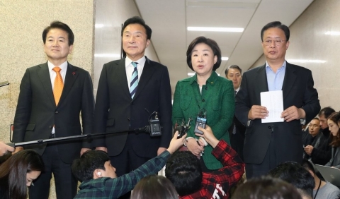 여야 4+1, 선거법·공수처 합의···“본회의 열리면 일괄상정”