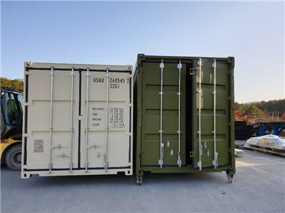 국토교통진흥원, ‘접이식 컨테이너’ 국외 시범운영 착수