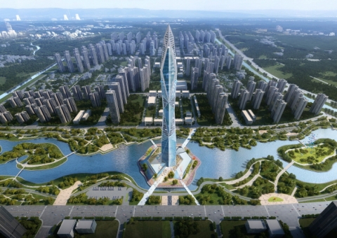 인천경제청, 청라시티타워 건설 공사 `순항`...2023년 완공 예정