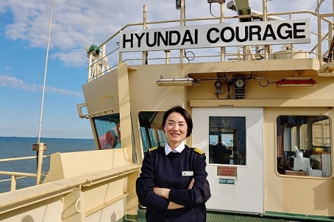 현대상선, 국적선사 첫 ‘女 선장’ 탄생