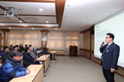 무주군,2019년 실증시험재배 연구과제 발표