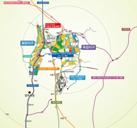 LH, 양주 옥정·회천지구 공동주택용지 추첨 공급