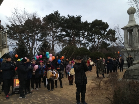 진안 용담면, 경자년 해맞이 행사 진행