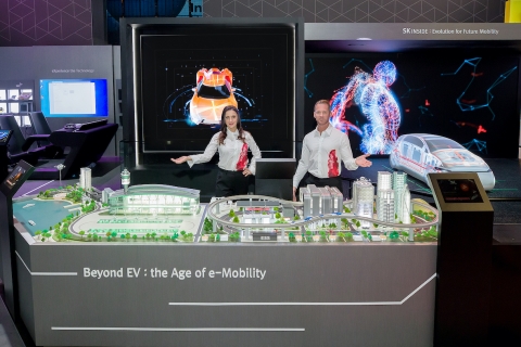 SKC, CES서 신성장동력 ‘미래 모빌리티’ 소재 공개