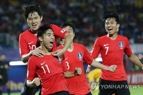 한국 C조 1위, 중국에 1-0 승···이동준 후반 48분 ‘극장골’ 사진=연합뉴스 제공