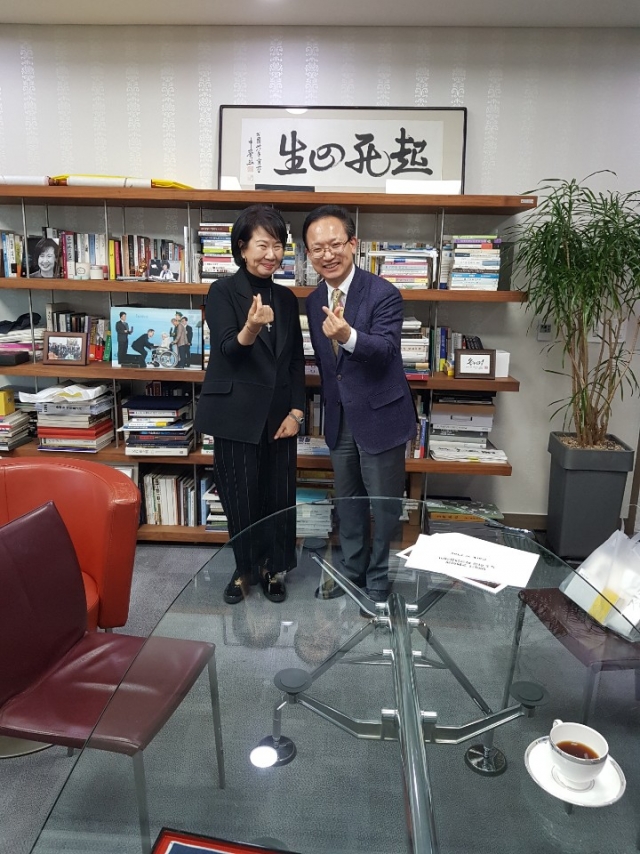 손혜원 의원 “배종호, 목포 민주당 후보되면 지원 유세”