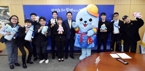 인천시, 리듬파워·필근아 소극장팀 홍보대사로 위촉