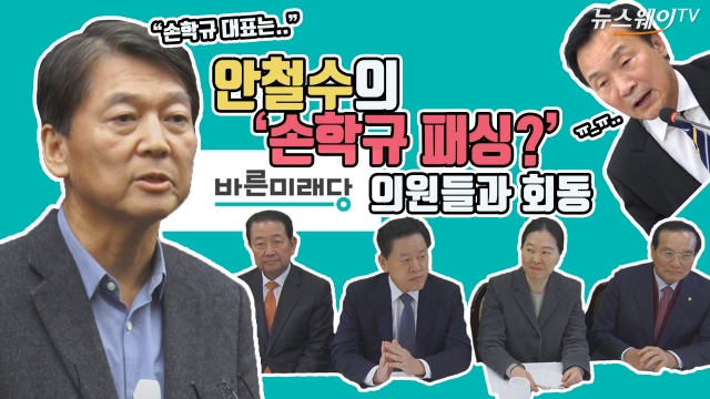 안철수의 ‘손학규 패싱?’···바른미래당 의원들과 회동